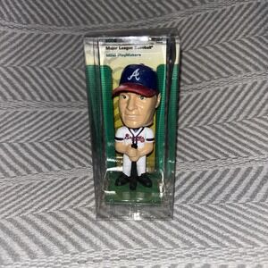 Tom Glavine Mini Bobblehead VTG 2002 PlayMakers Figure NEW Atlanta Braves 3.5 A4